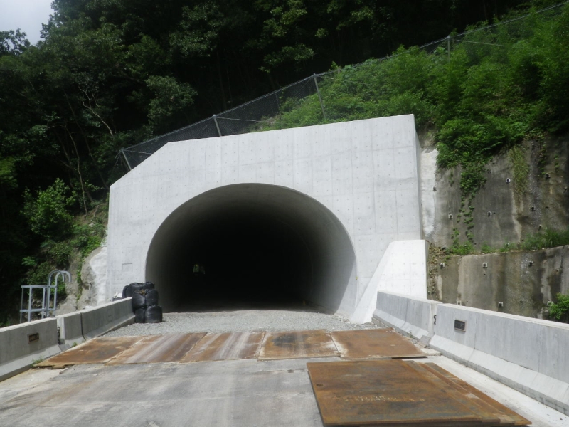 【施工済】箸蔵第二トンネル工事