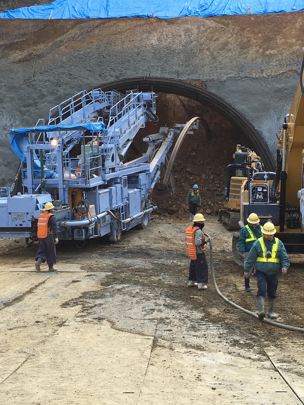 【施工済】簗川トンネル工事